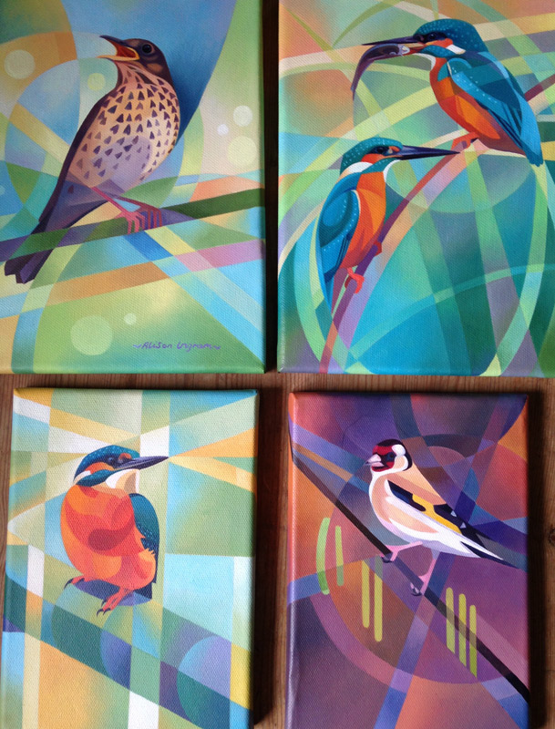 Bird-paintings